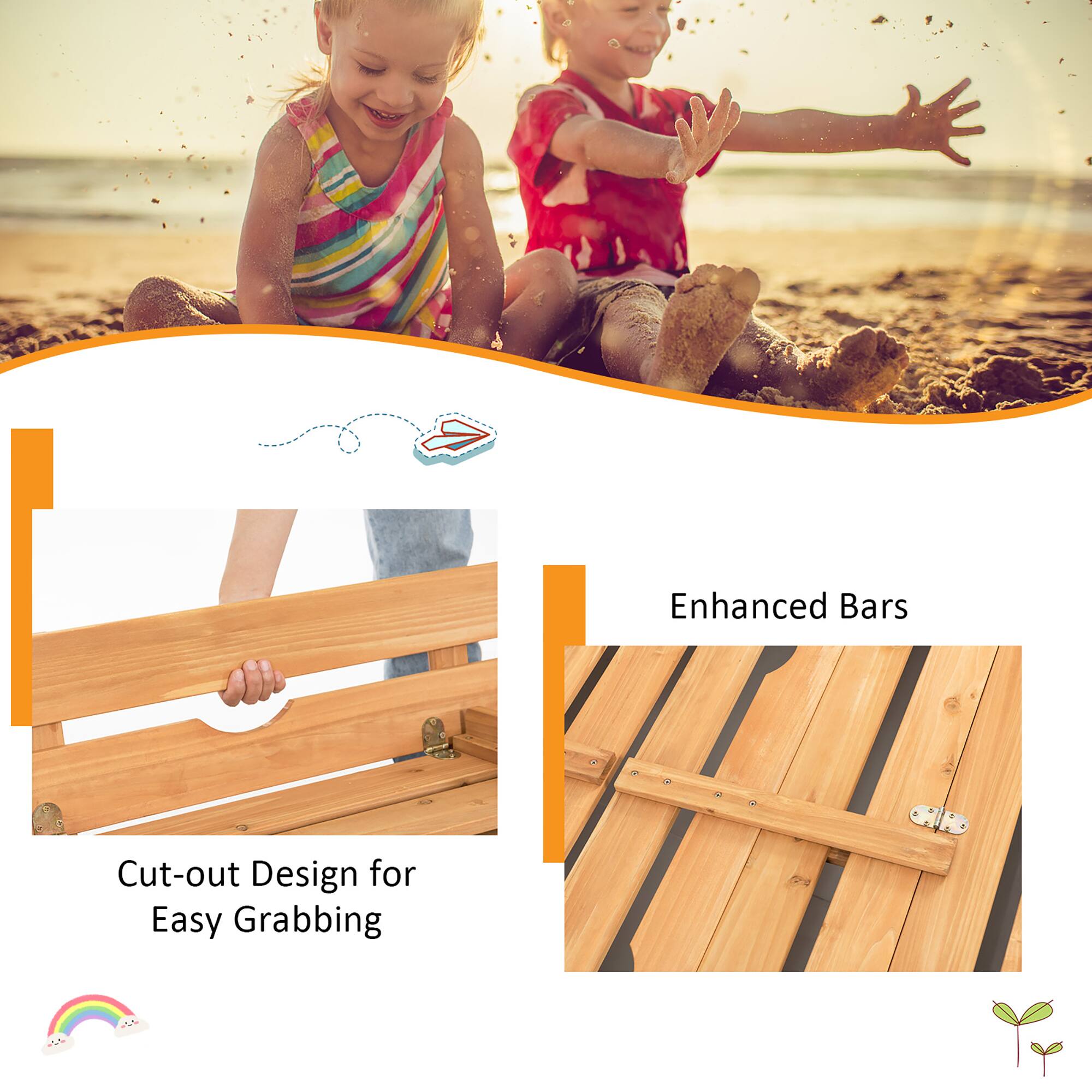 Enhanced Bars Cut-out Design for Easy Grabbing

Cut-out Design for Easy Grabbing

Enhanced Bars
