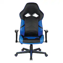 OSP Home Furnishings - Vapor Gaming Chair - Black/Blue