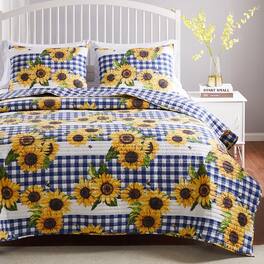 BreeBe - Sunflower Sham Standard - Gold