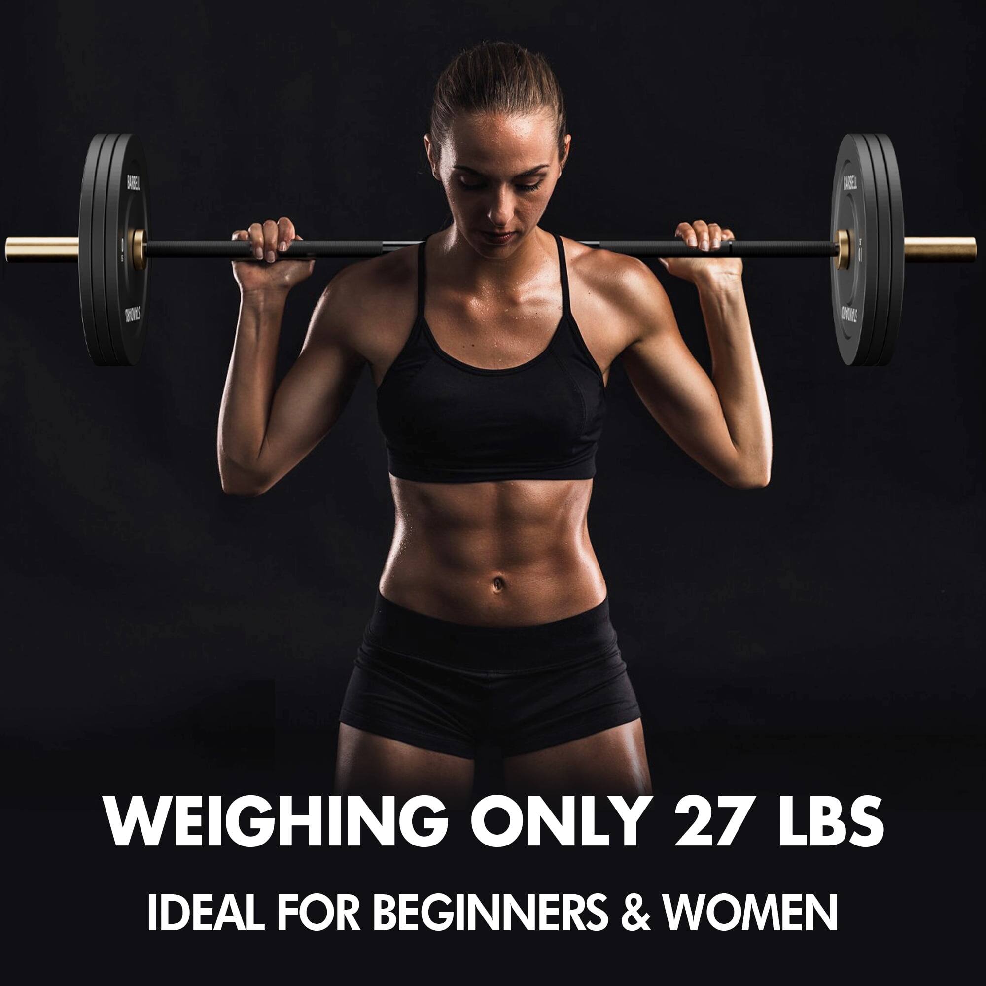 WEIGHING ONLY 27 LBS  
IDEAL FOR BEGINNERS & WOMEN
