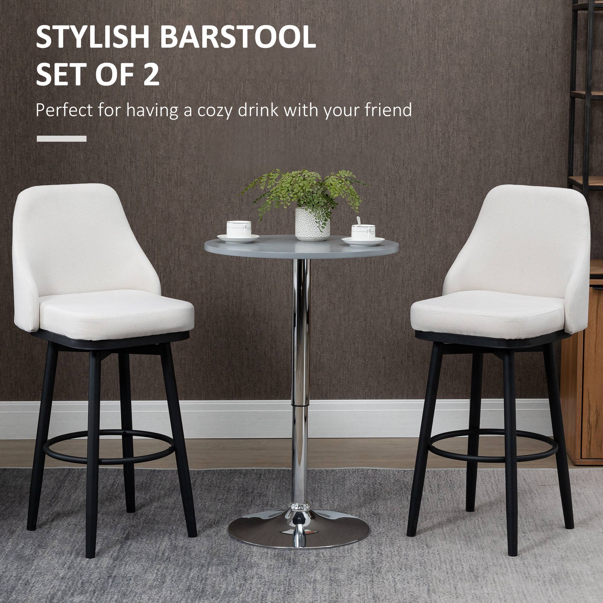 STYLISH BARSTOOL SET OF 2  
Perfect for having a cozy drink with your friend