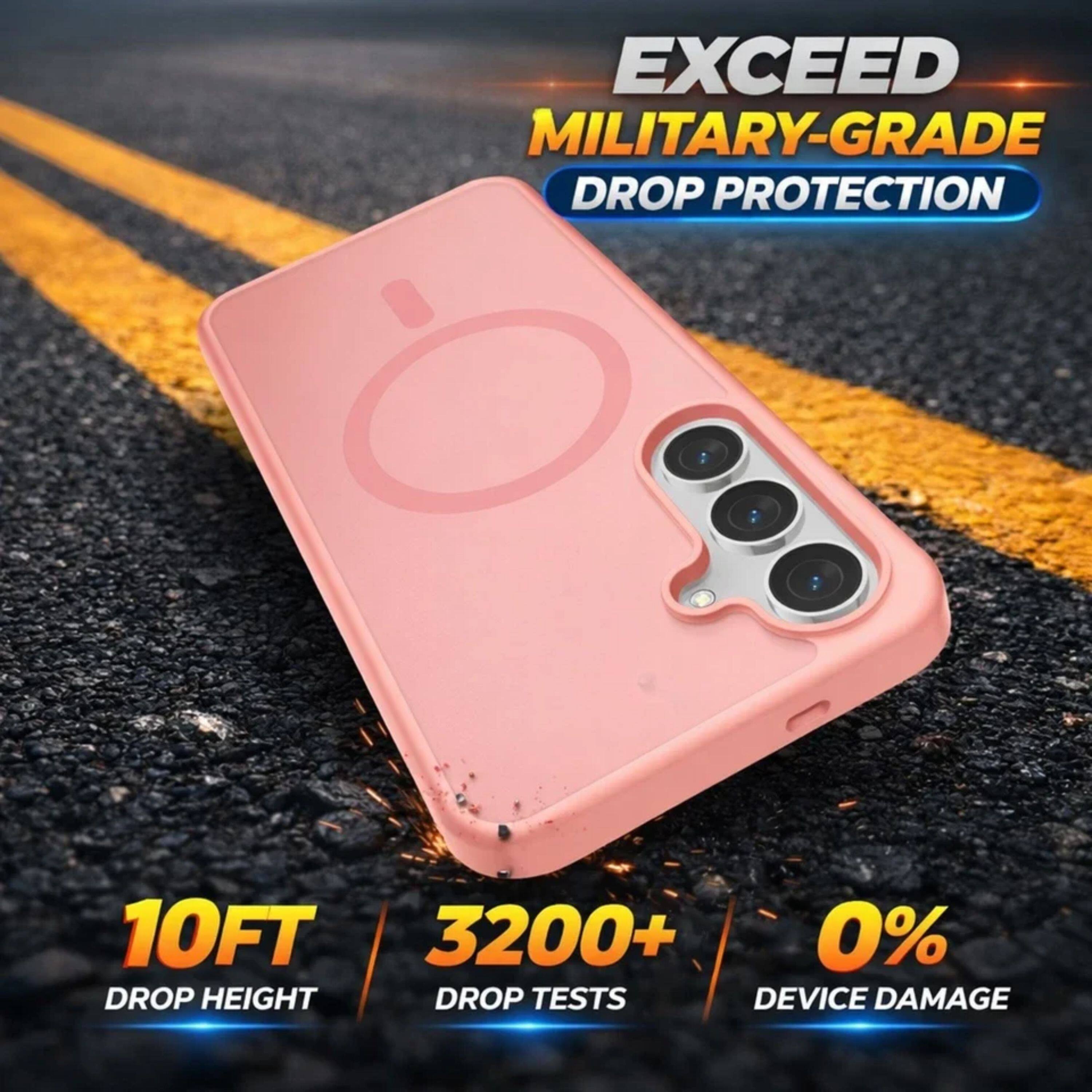EXCEED MILITARY-GRADE DROP PROTECTION

10FT DROP HEIGHT
3200+ DROP TESTS
0% DEVICE DAMAGE