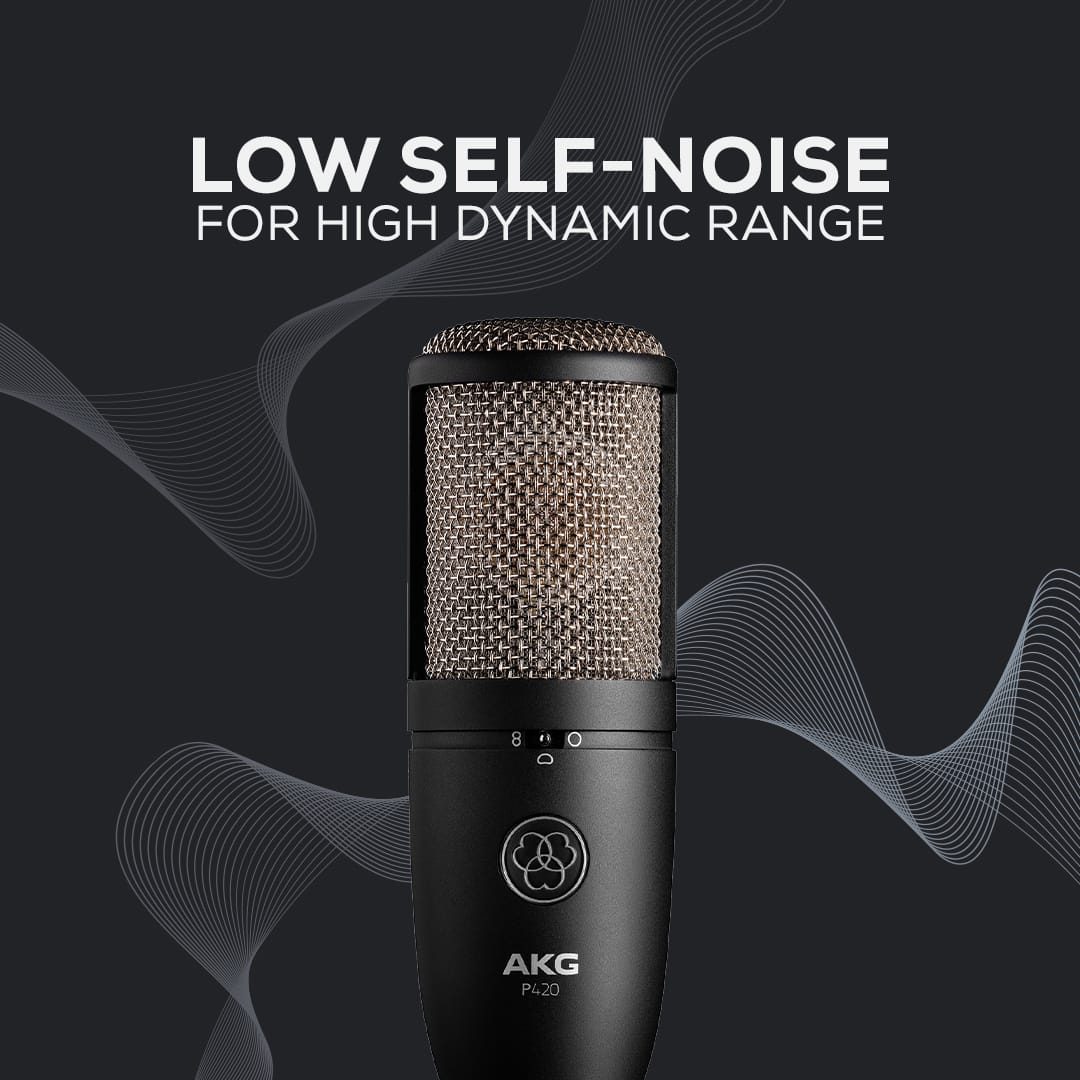 AKG Wired P420 Multi-Pattern Studio Condenser Microphone AKG Wired P420 Multi-Pattern Studio Condenser Microphone