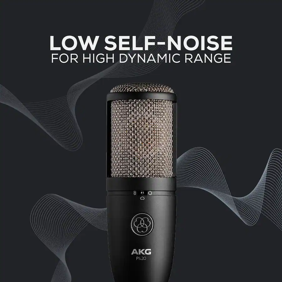 AKG Wired P420 Multi Pattern Studio Condenser Microphone AKG Wired P420 Multi Pattern Studio Condenser Microphone