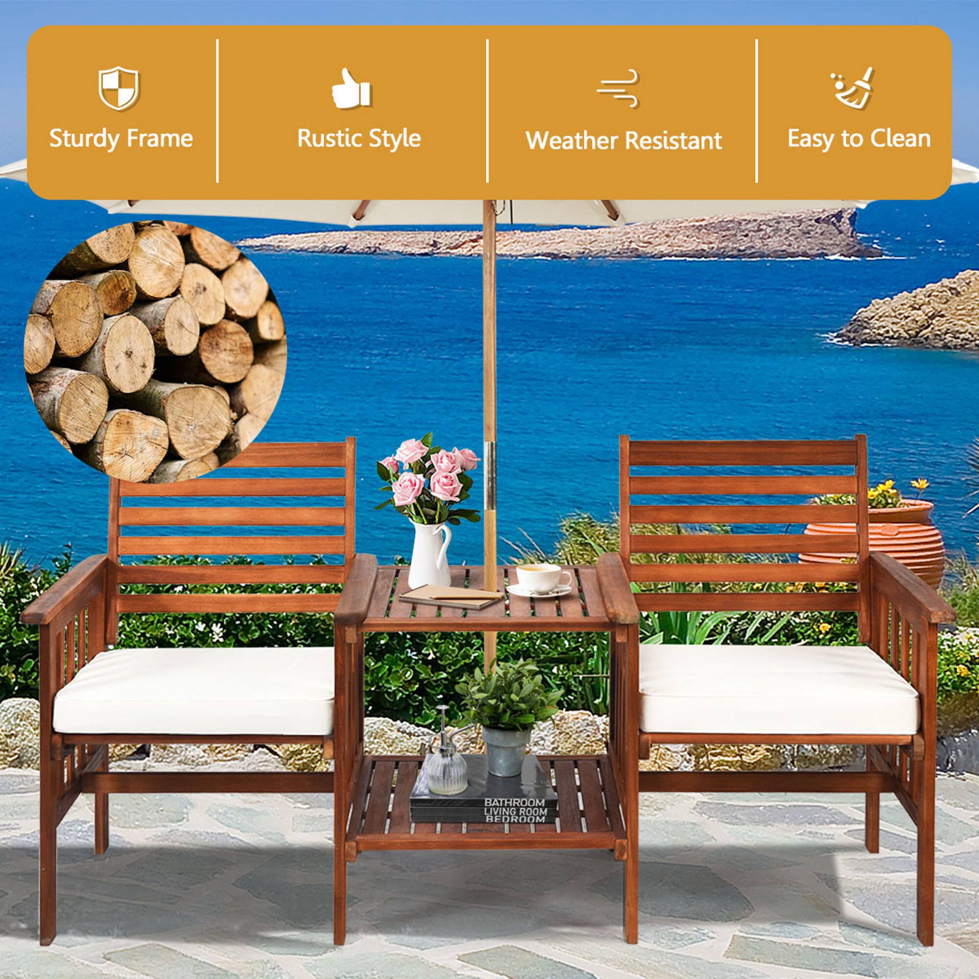 Sturdy Frame  
Rustic Style  
Weather Resistant  
Easy to Clean  

RATHROO  
LIVING ROOM  
BEDROOM