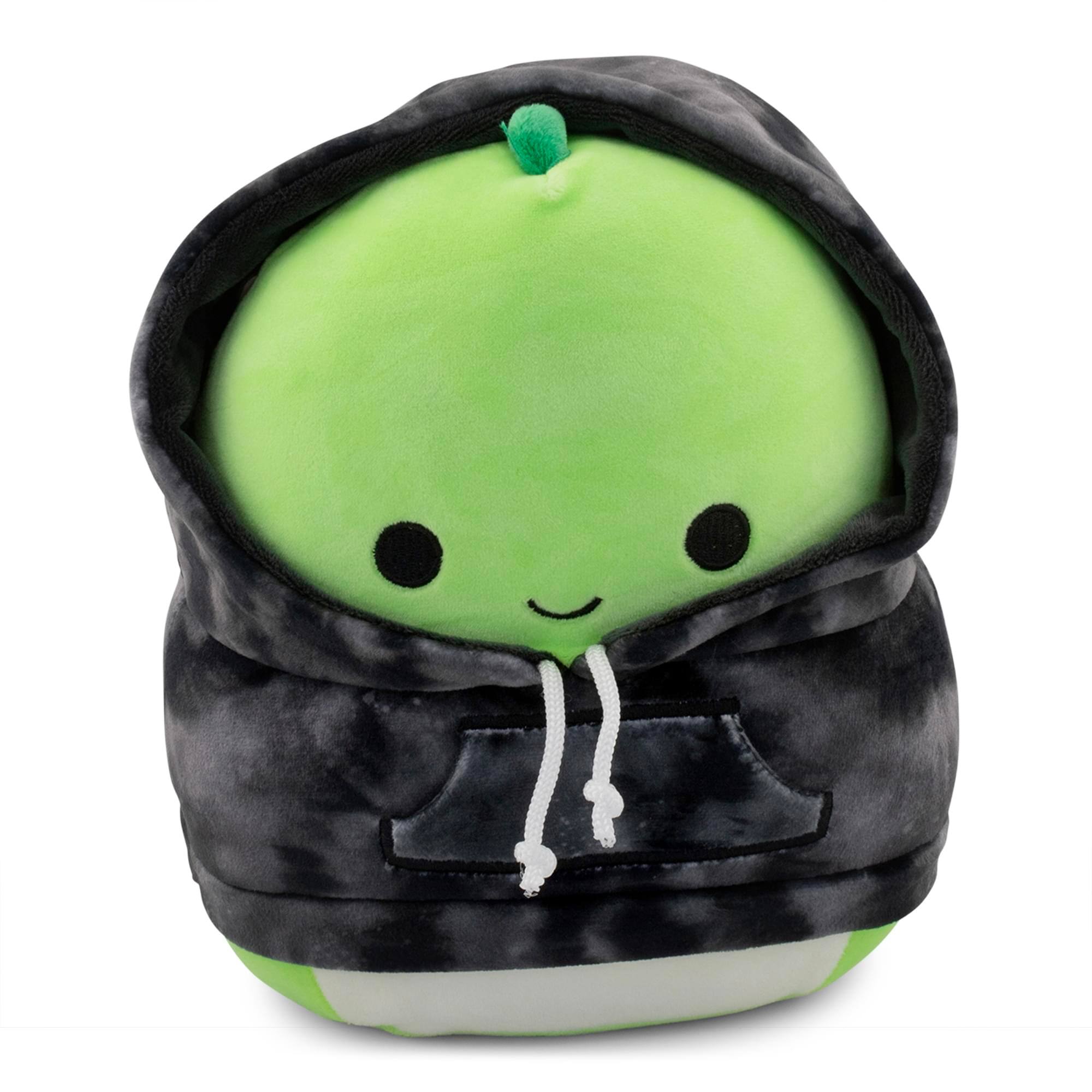 Alt View 1. Kellytoy - Squishmallows Hoodie Squad 8 Inch Plush | Danny The Dinosaur - Green.