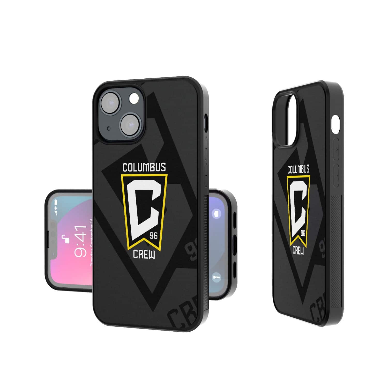 Keyscaper - MLS - Columbus Crew iPhone Mono Logo Tilt Bump Phone Case - 15 - Multicolor price history on PriceWatchPro