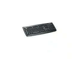 Kensington - Pro Fit K64407US 104 Normal Keys USB or PS/2 Wired Standard Washable Keyboard - Black