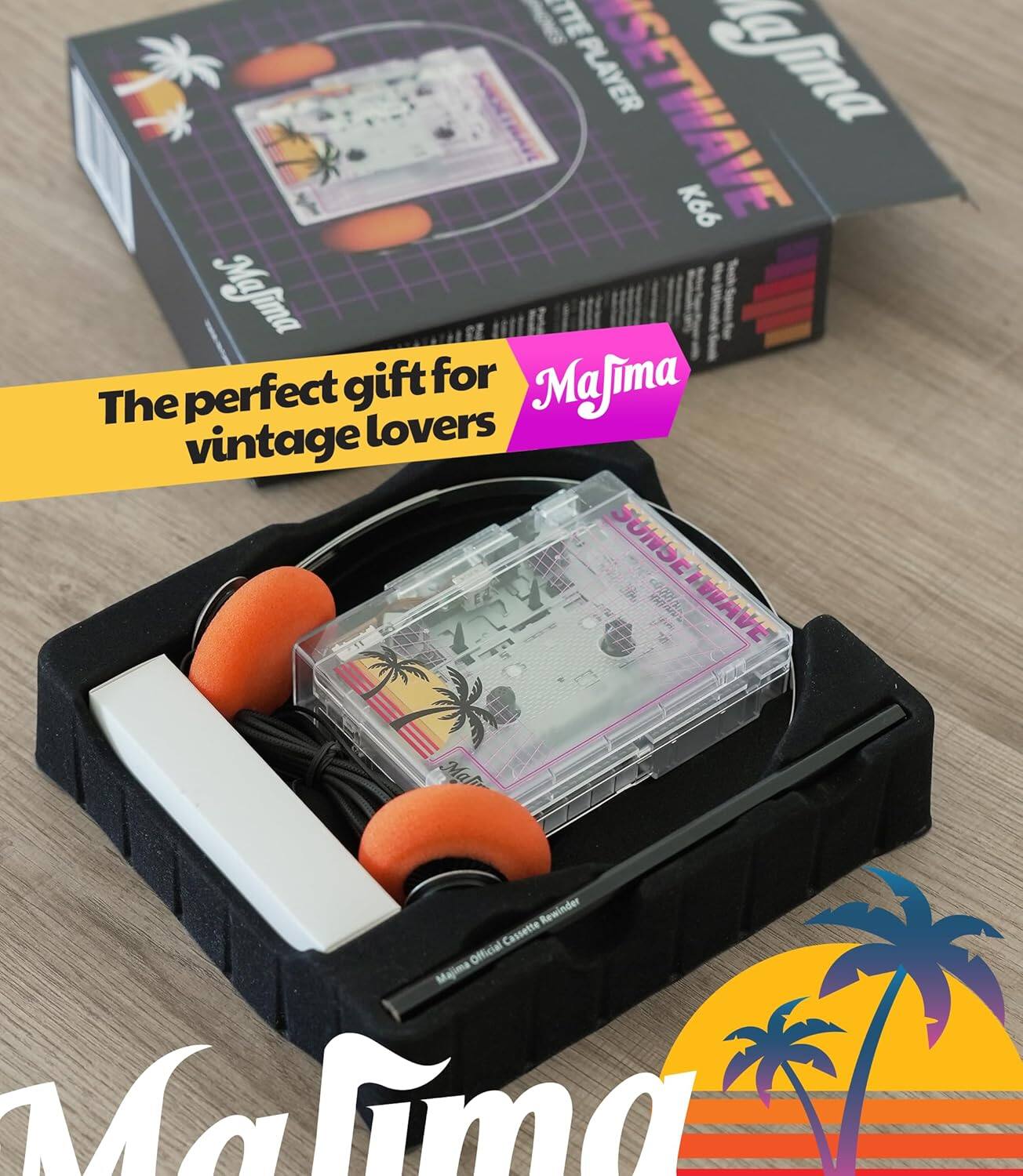 The perfect gift for vintage lovers

Majima

Majima Official Cassette Rewinder

Majima K66