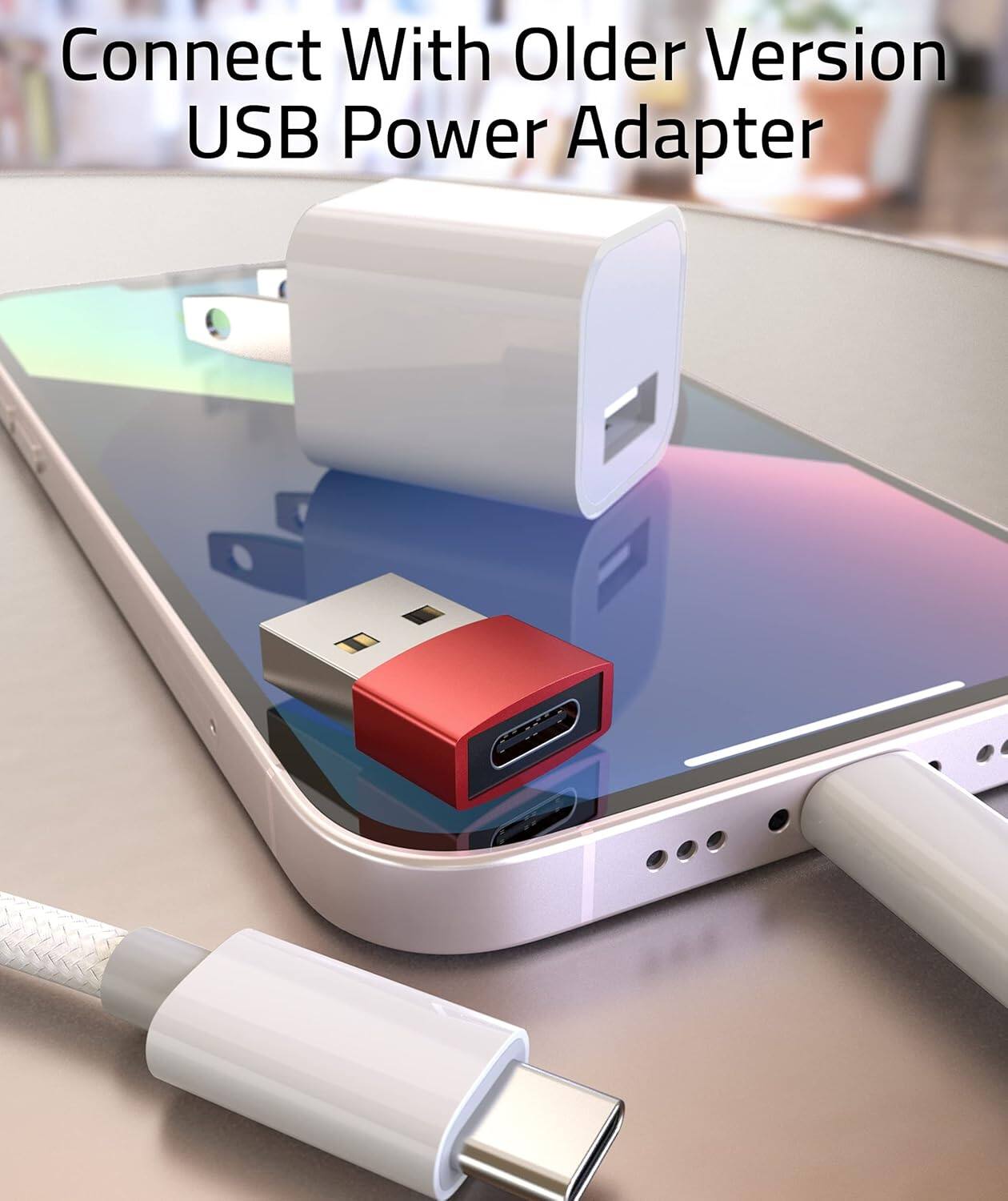 Connect With Older Version USB Power Adapter