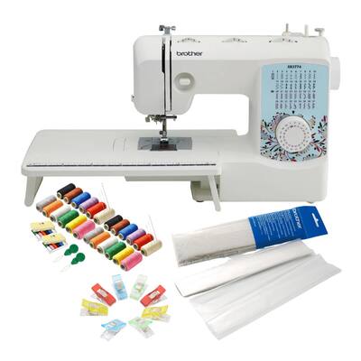 Brother XR3774 Wide Table Sewing and Quilting Machine with Brother XR3774 Wide Table Sewing and Quilting Machine with