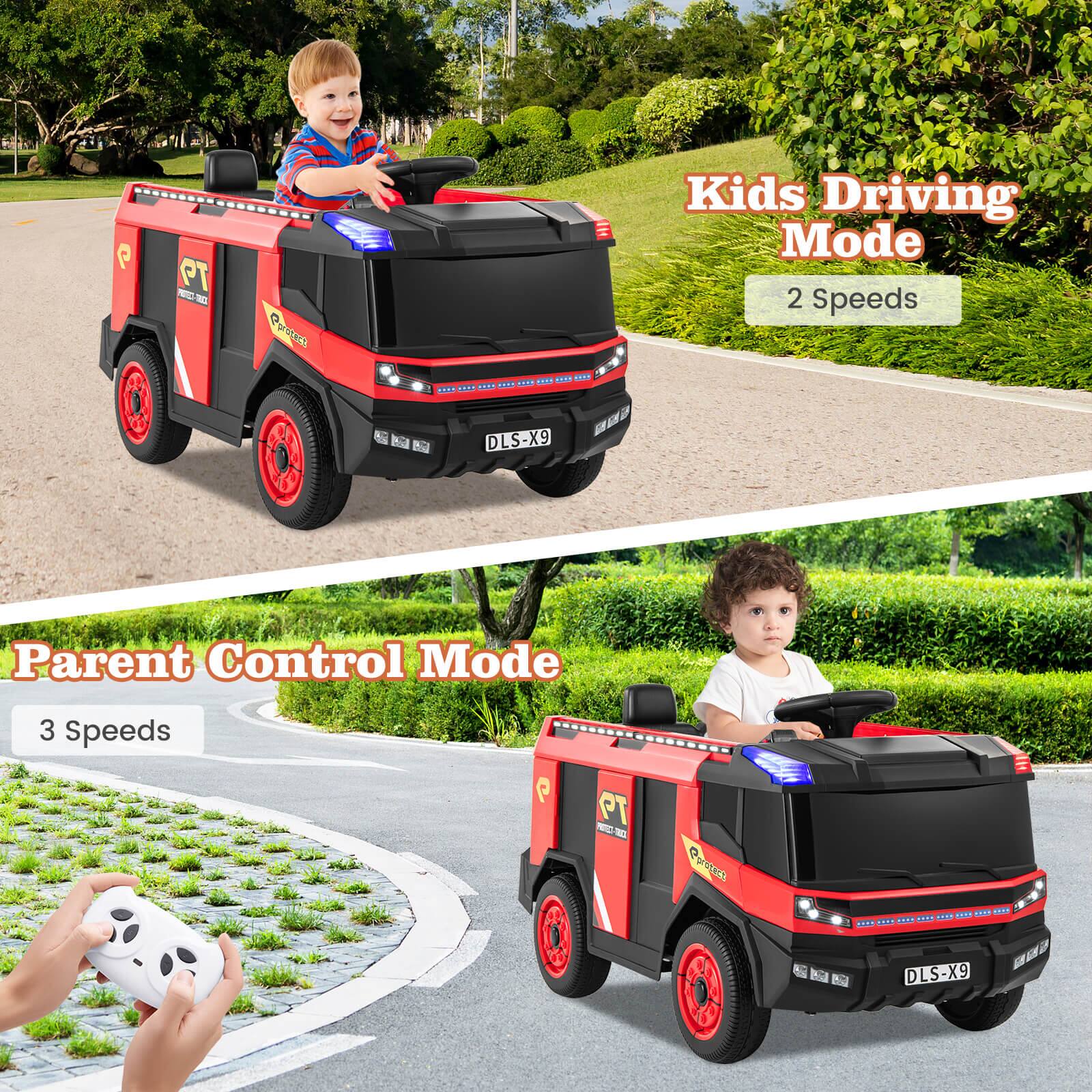 Kids Driving Mode  
2 Speeds  

Parent Control Mode  
3 Speeds  

PT  
Power Track  

DLS-X9  

PT  
Power Track  

DLS-X9