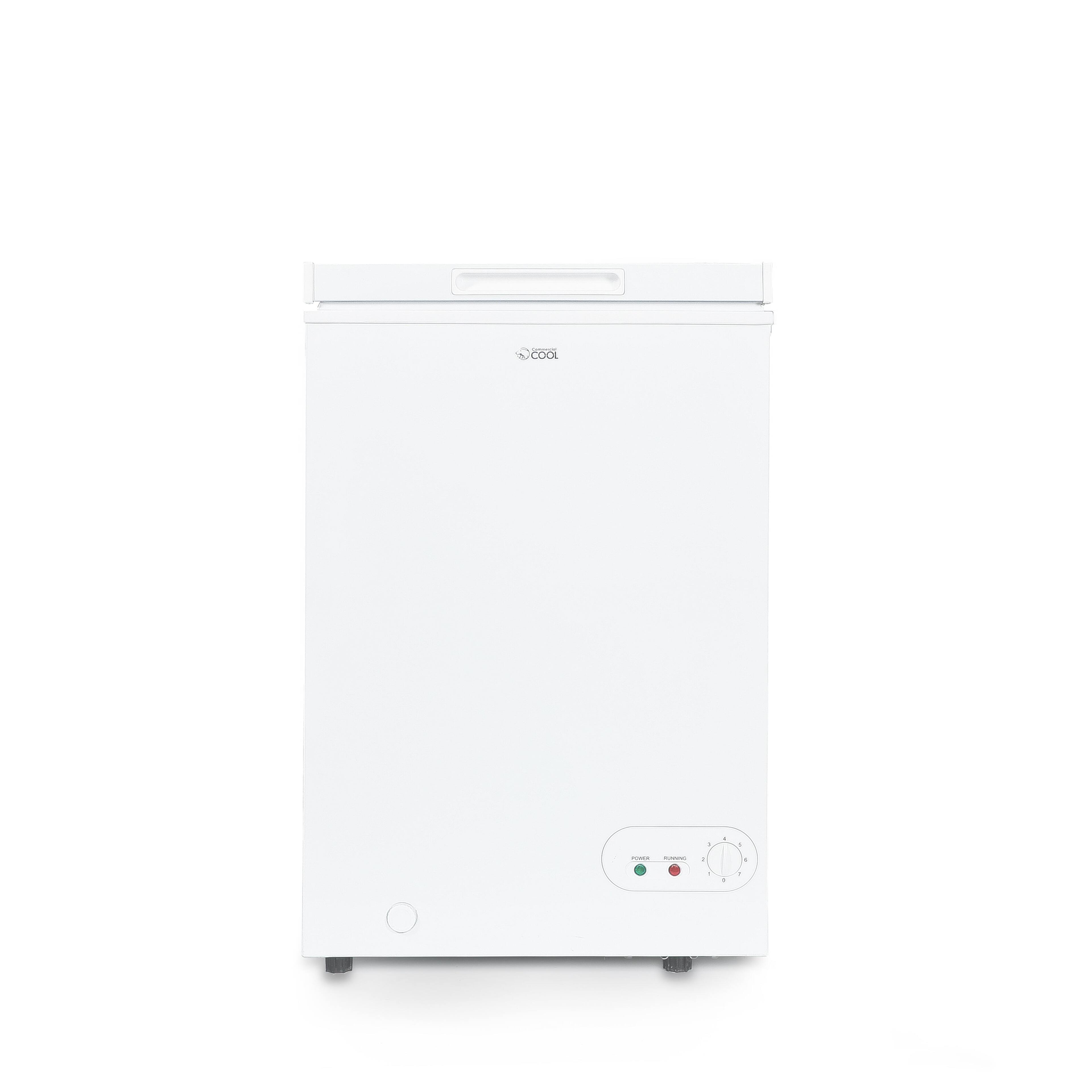 Alt View 2. Commercial Cool - Commercial Cool 3.5 Cu. Ft. Chest Freezer, CCFE356, White - White.