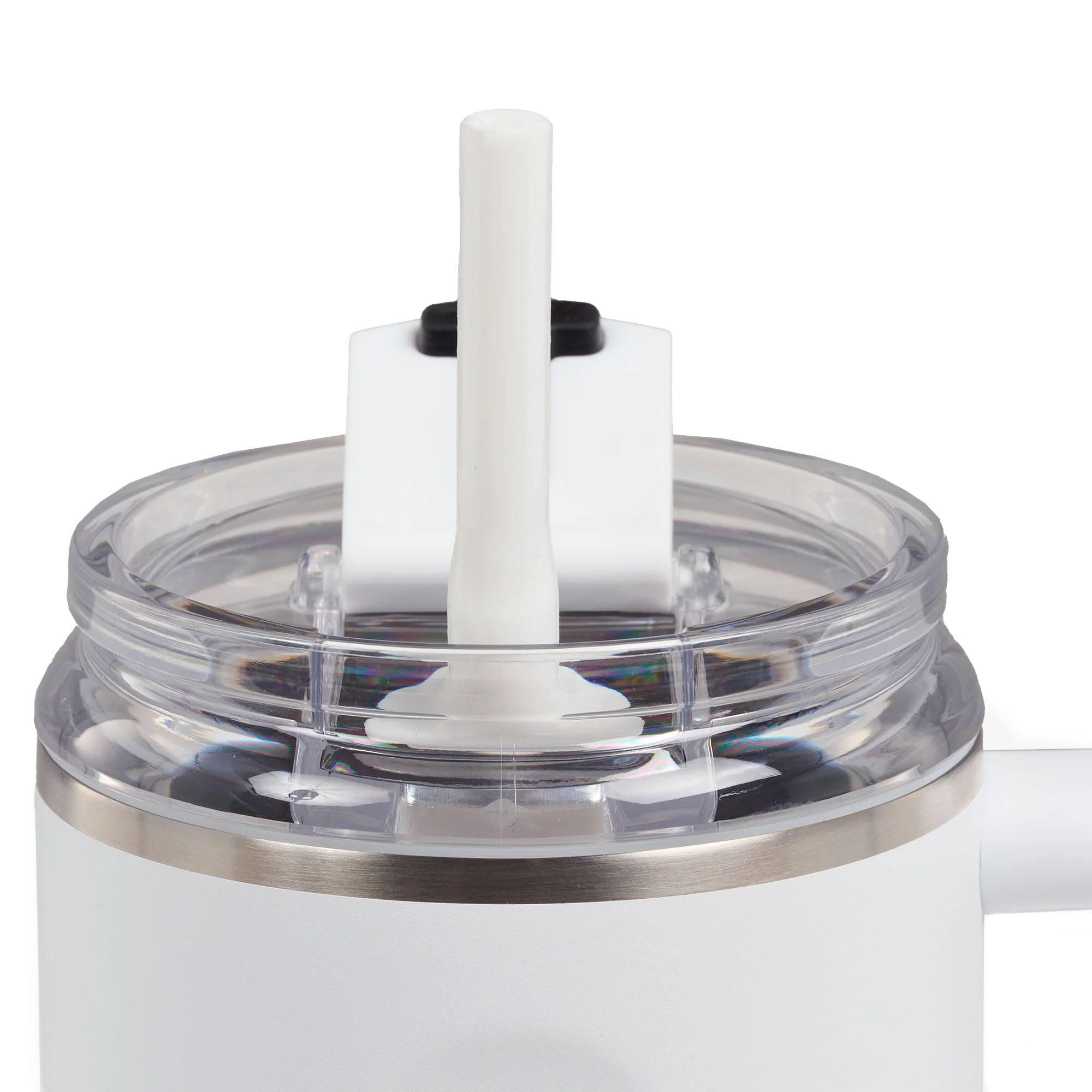 Alt View 5. Igloo - IGLOO 32 oz. Flip ‘n’ Sip Stainless Steel Travel Mug, White - White.