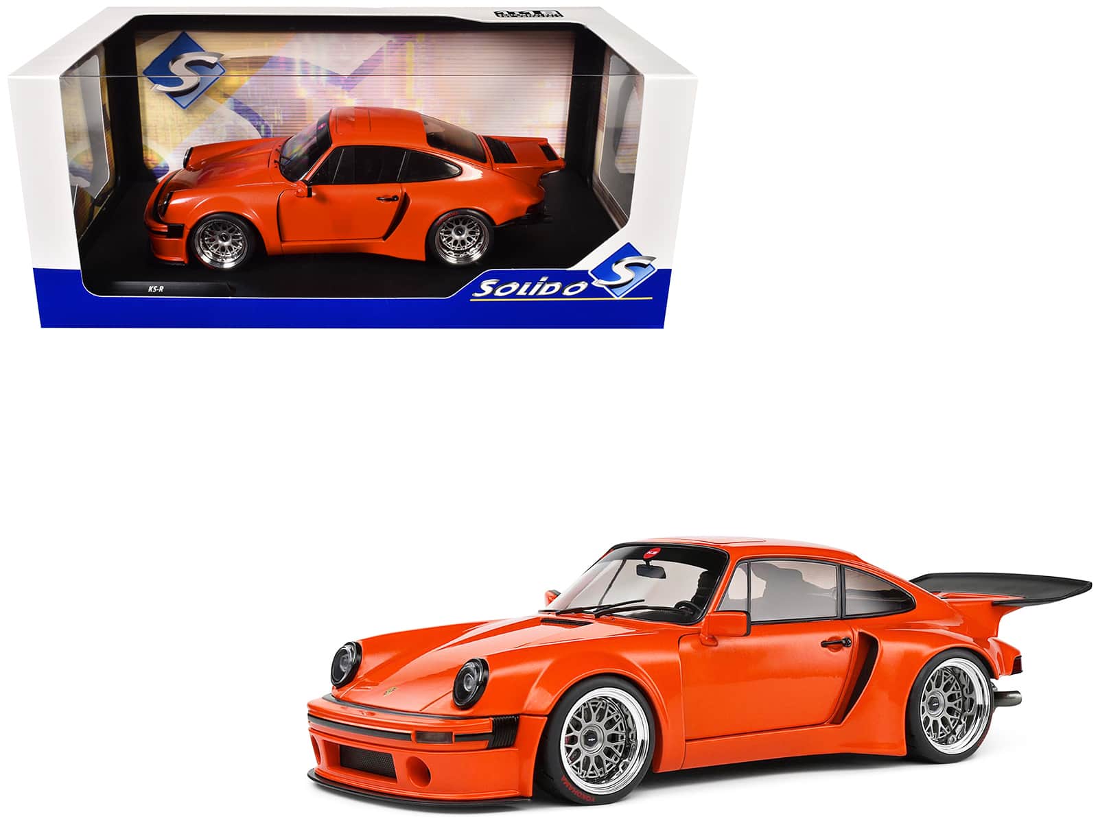 2022 Porsche 911 KS-R Orange Metallic 1/18 Diecast Model Car by Solido price history on PriceWatchPro