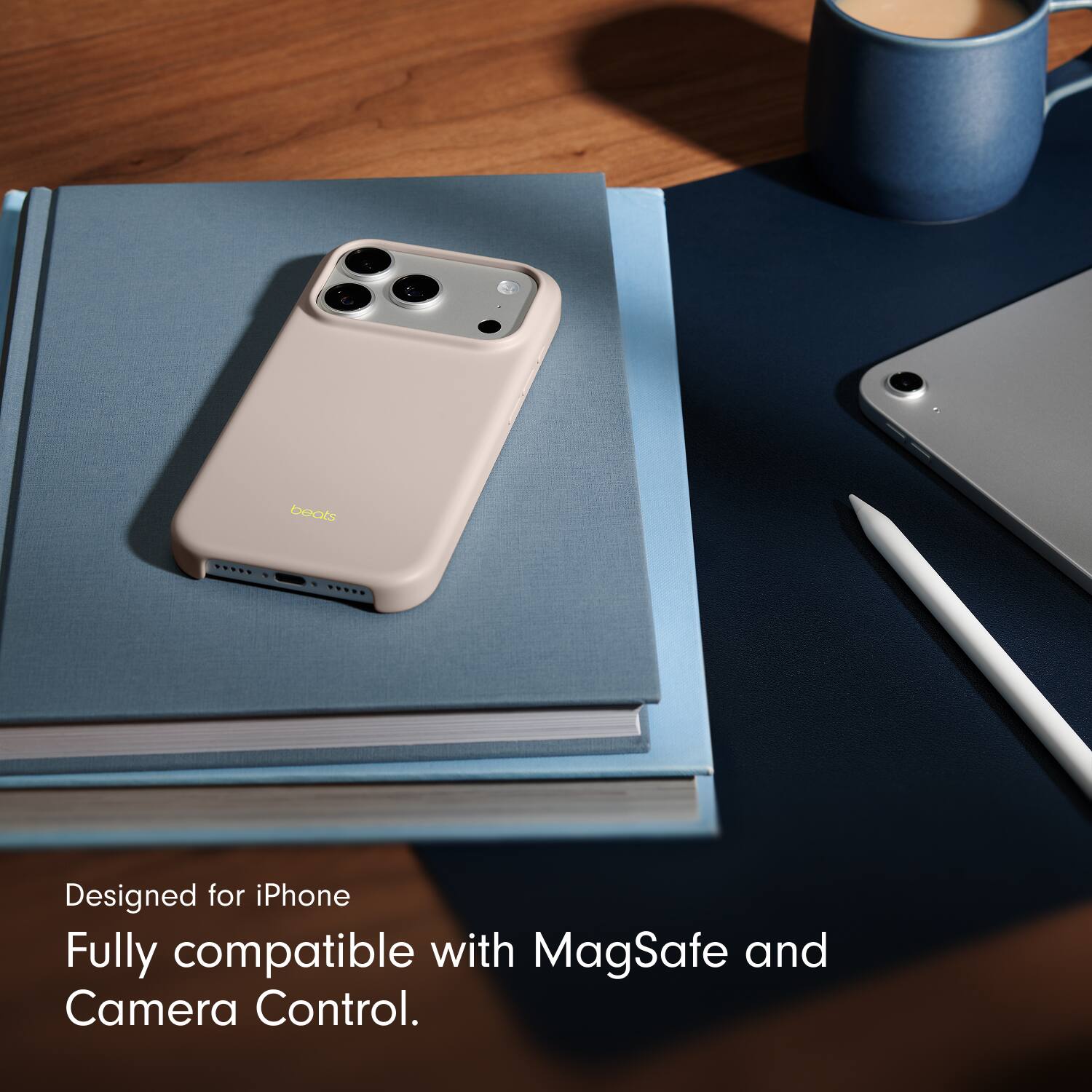 Designed for iPhone  
Fully compatible with MagSafe and Camera Control.