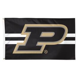 WinCraft - Purdue Boilermakers 3' x 5' Horizontal Stripe Deluxe Single-Sided Flag - Multicolor