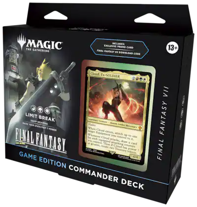 Wizards of The Coast Magic: The Gathering Final Fantasy VII Commander Deck Game Edition D55290000 - Best Buy Wizards of The Coast Magic: The Gathering Final Fantasy VII Commander Deck Game Edition D55290000 - Best Buy