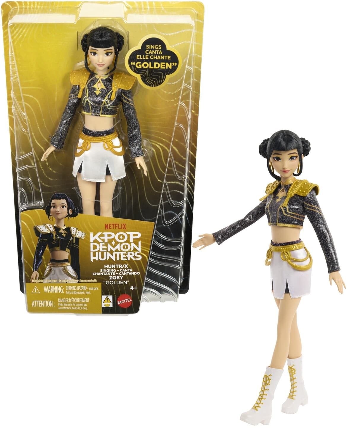 "Mattel - KPop Demon Hunters HUNTR/X: Zoey “Golden"" Singing Doll (KPDH) - COLLECTIBLES - Multicolor" price history on PriceWatchPro