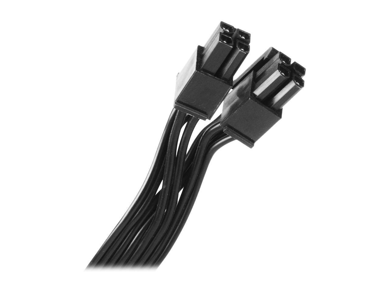 Alt View 4. SilverStone - SilverStone SST-ST1100-TI 1100 W ATX12V 80 PLUS TITANIUM Certified Active PFC Power Supply.