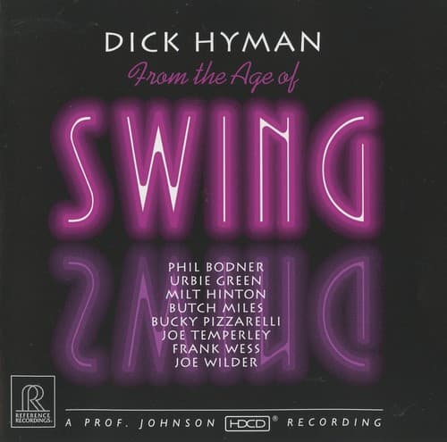 Dick Hyman - From the Age of Swing  - COMPACT DISCS
