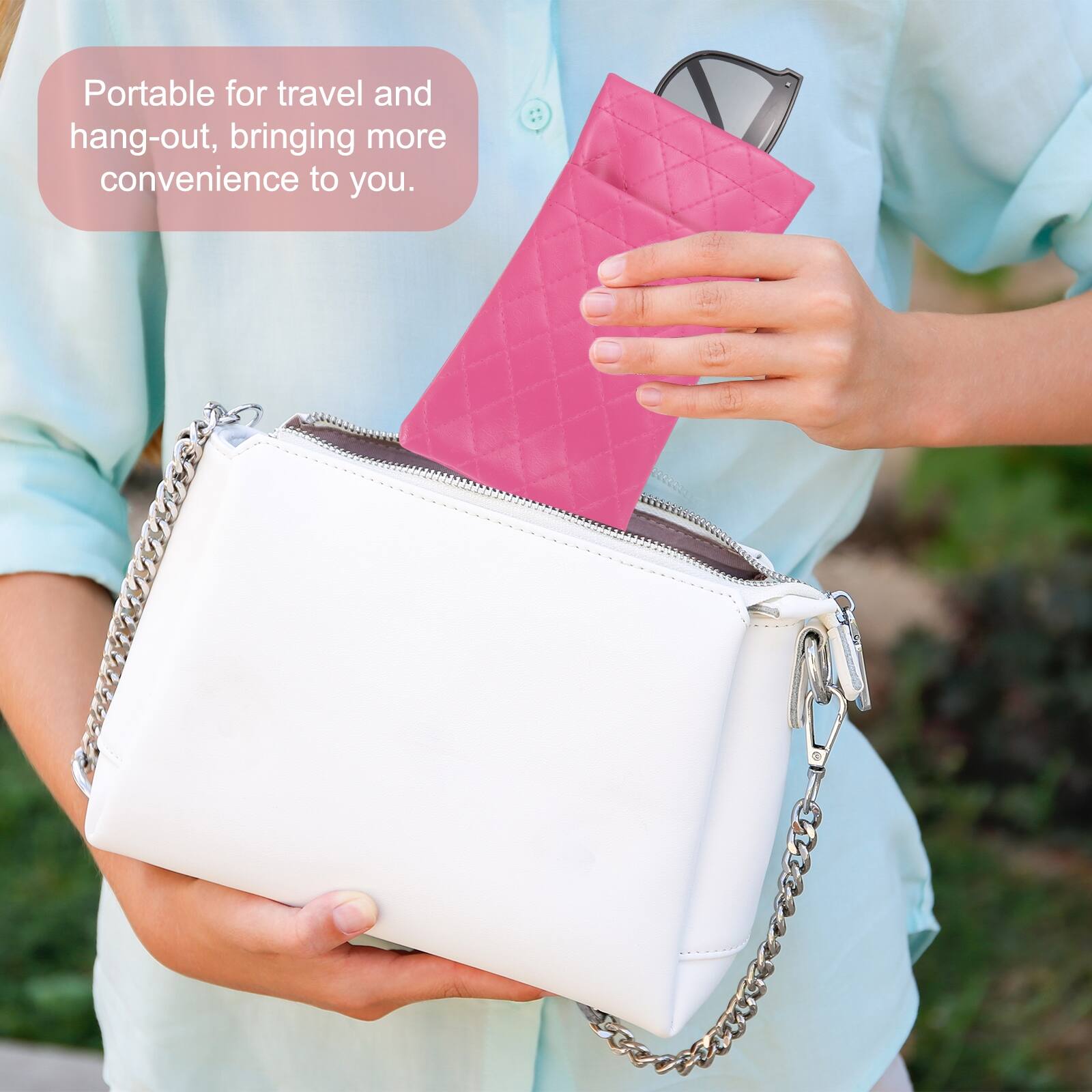 Portable for travel and hang-out, bringing more convenience to you.