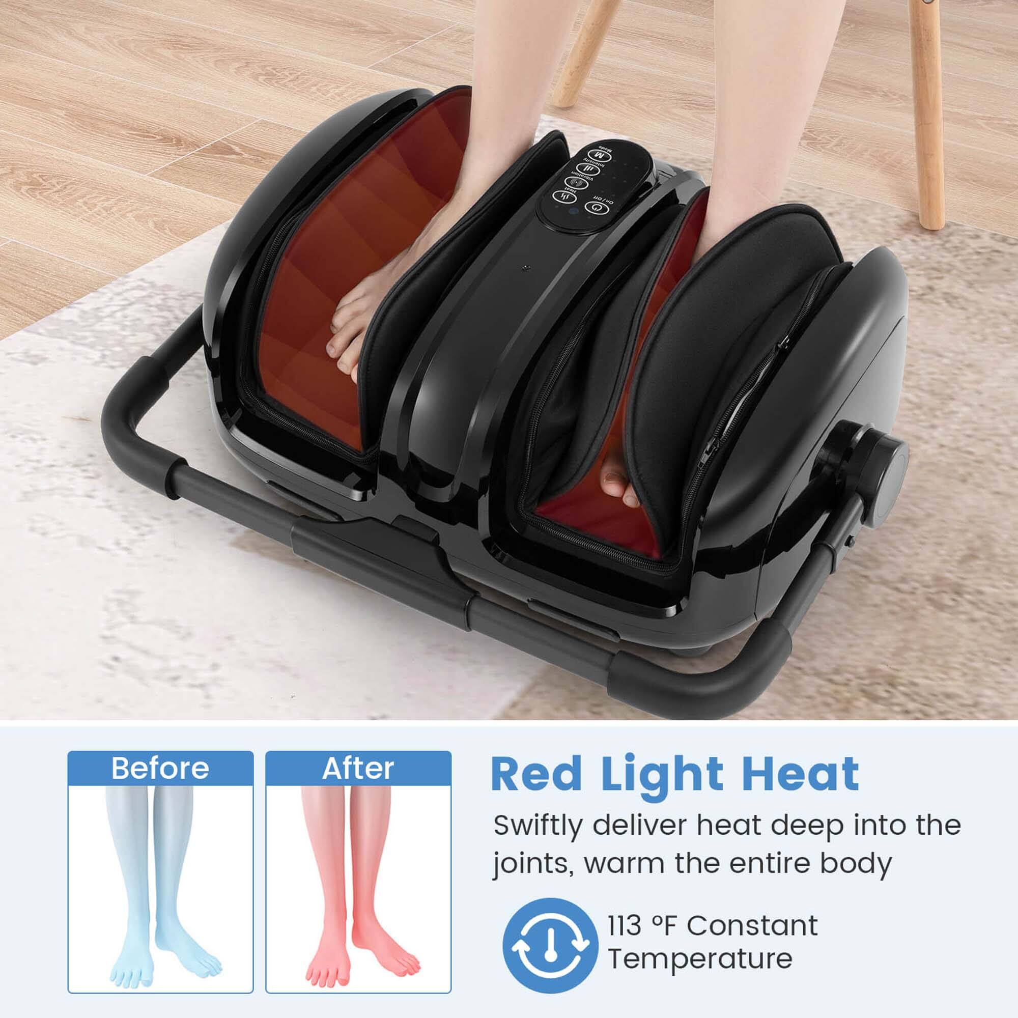 Before After Red Light Heat Swiftly deliver heat deep into the joints, warm the entire body 113 oF Constant 1 Temperature