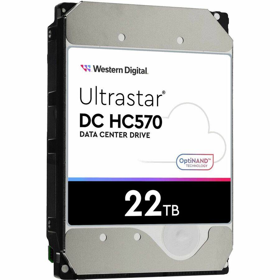 Western Digital  
Ultrastar DC HC570  
DATA CENTER DRIVE  
OptiNAND TECHNOLOGY  
22 TB