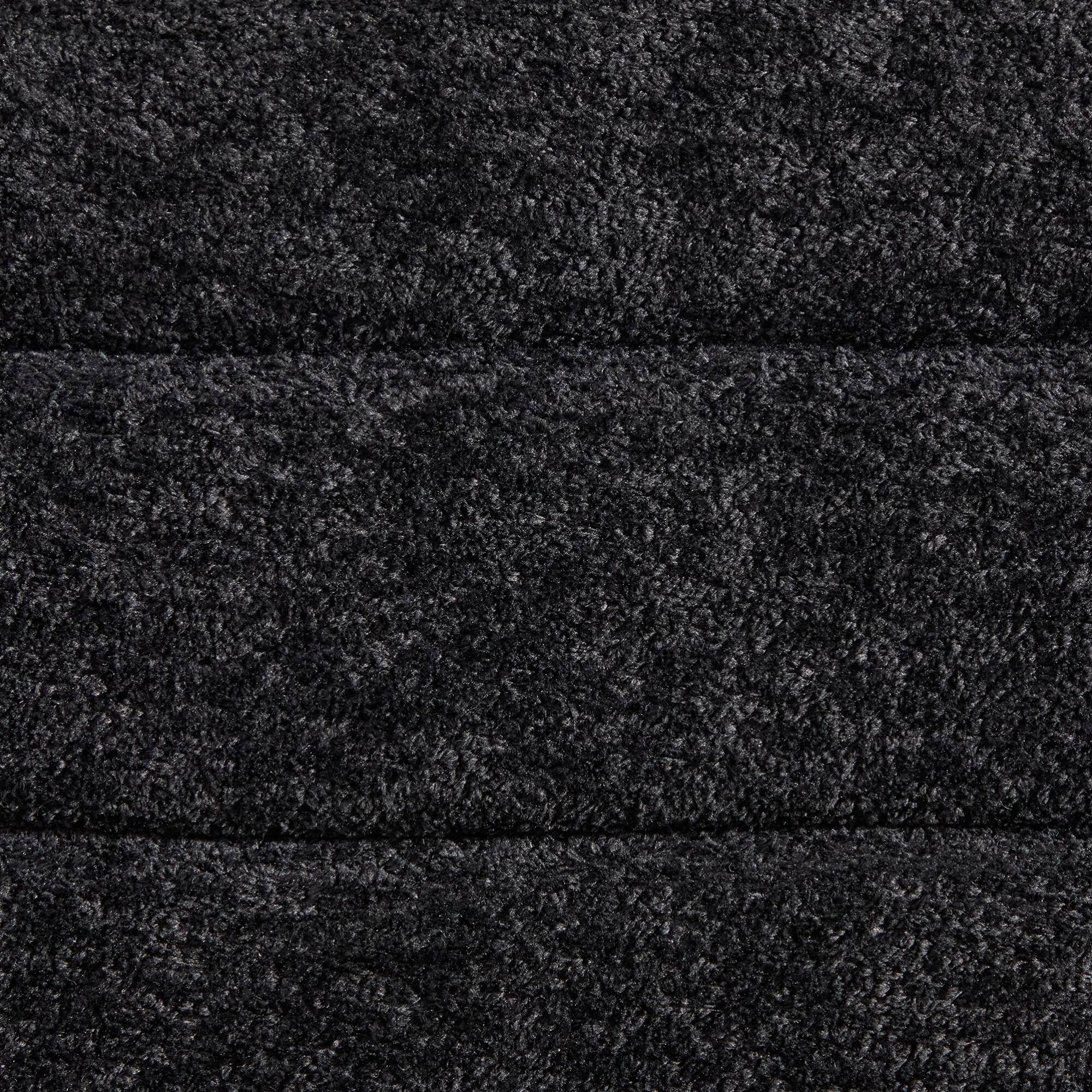 Alt View 7. GOODSILO - Modern Upholstered Armless Accent Chair with Solid Wood Legs for Living Room, Bedroom, and Office - Black.