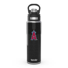 Tervis - Los Angeles Angels 24oz. Weave Stainless Steel Wide Mouth Bottle - Multicolor