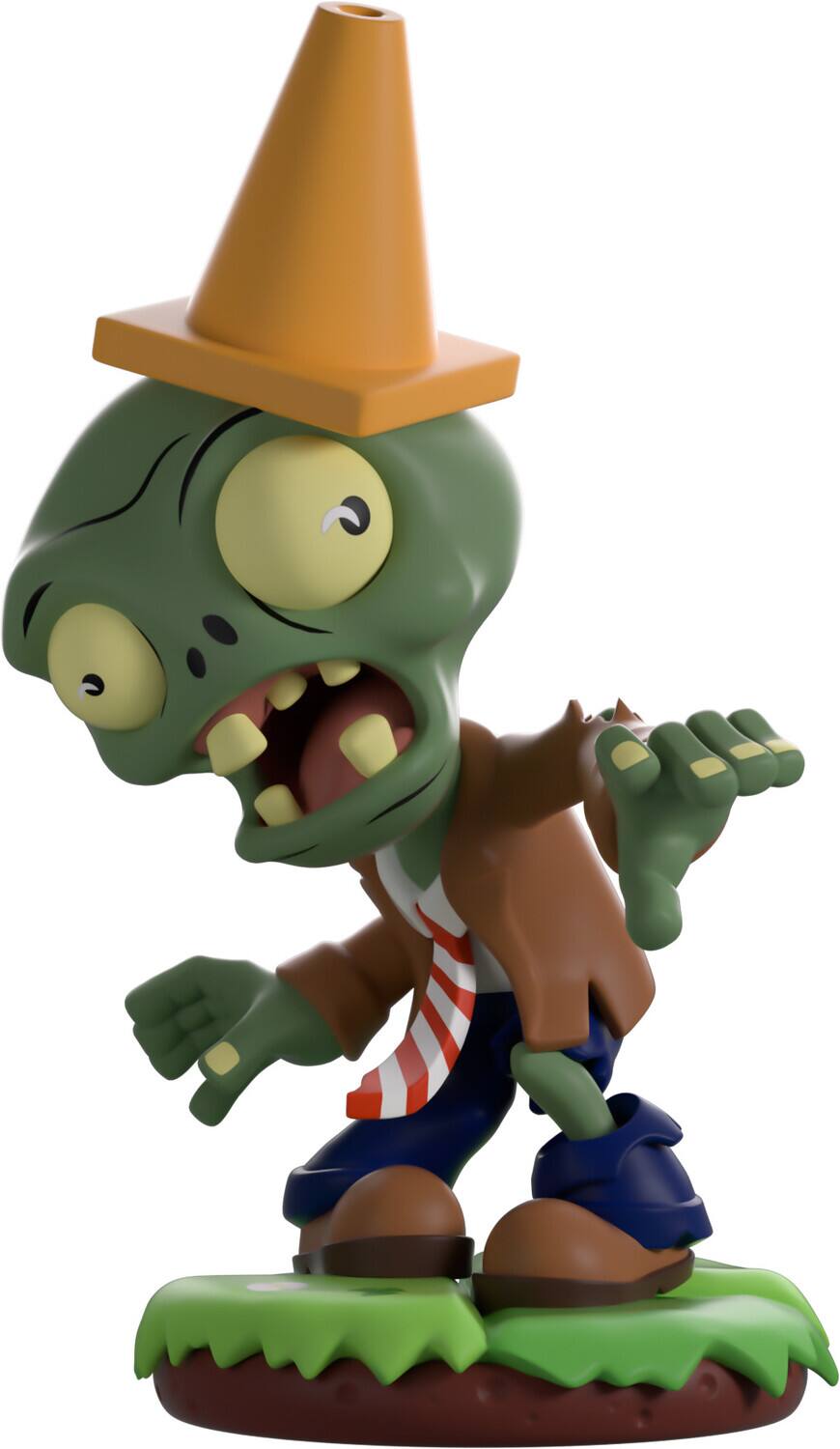 Youtooz - Plants vs. Zombies - Conehead Zombie Vinyl Figure - COLLECTIBLES - Multicolor