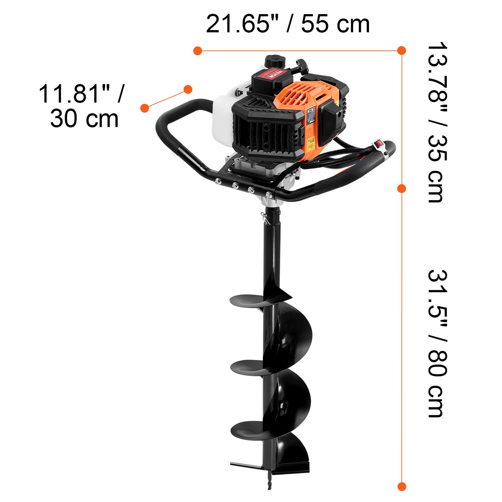 11.81" / 30 cm  
21.65" / 55 cm  
13.78" / 35 cm  
31.5" / 80 cm