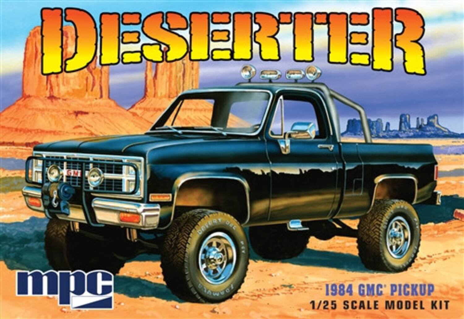 PopMarket - MPC 1984 GMC Pickup (Black) 1/25 Scale Model Kit - COLLECTIBLES - Multicolor price history on PriceWatchPro