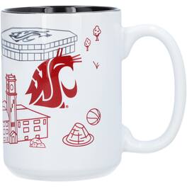 Indigo Falls - Washington State Cougars 15oz. Campus Mug - Multicolor
