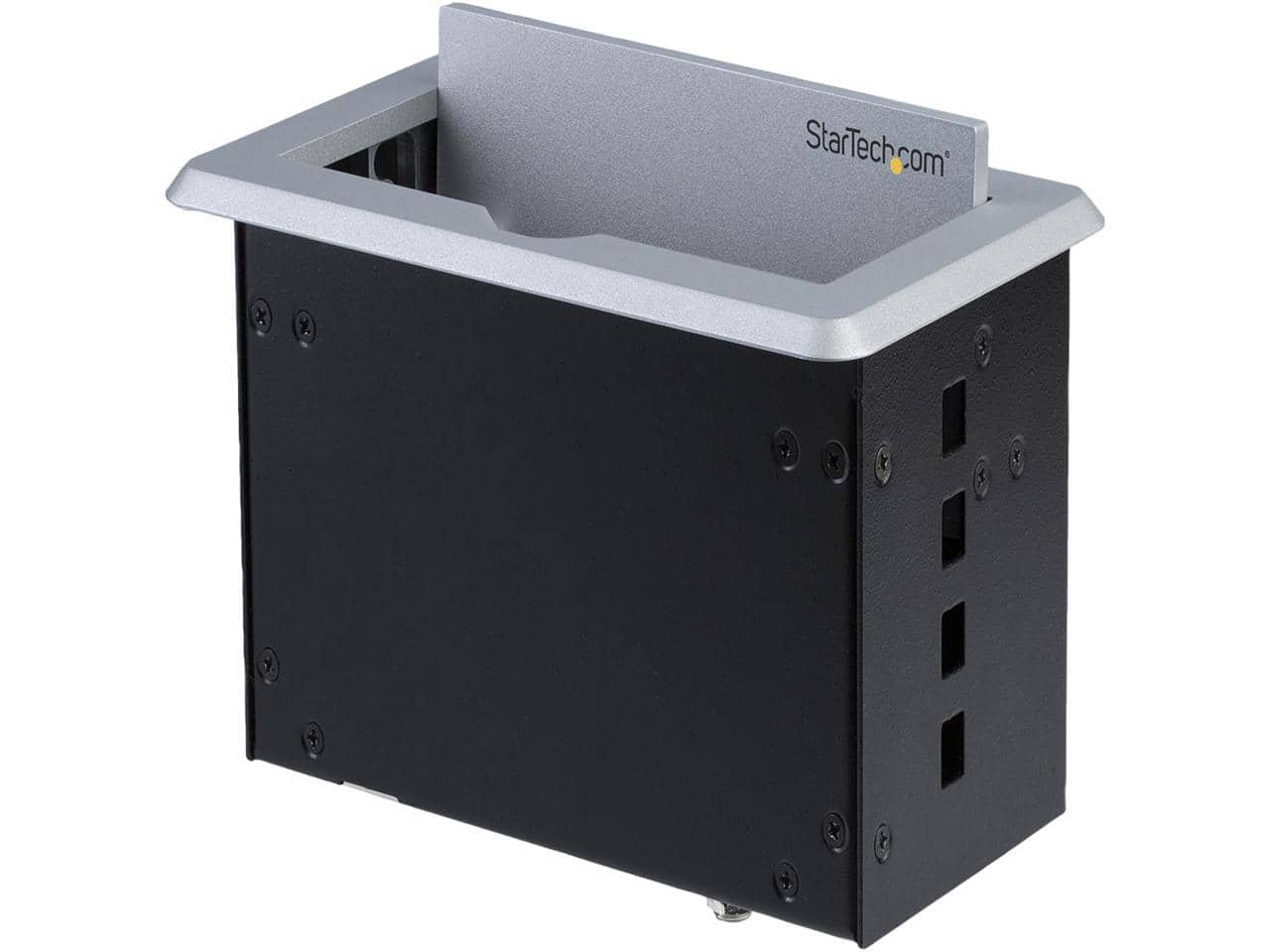 StarTech.com - BOX4HDECP2 Conference Table Connectivity Box For A/V - HDMI / VGA / DisplayPort Inputs - HDMI Output - 4K