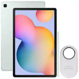 Samsung - Galaxy Tab S6 Lite 10.4" 64GB WiFi Tablet SmartTag2 Bluetooth UWB - Mint