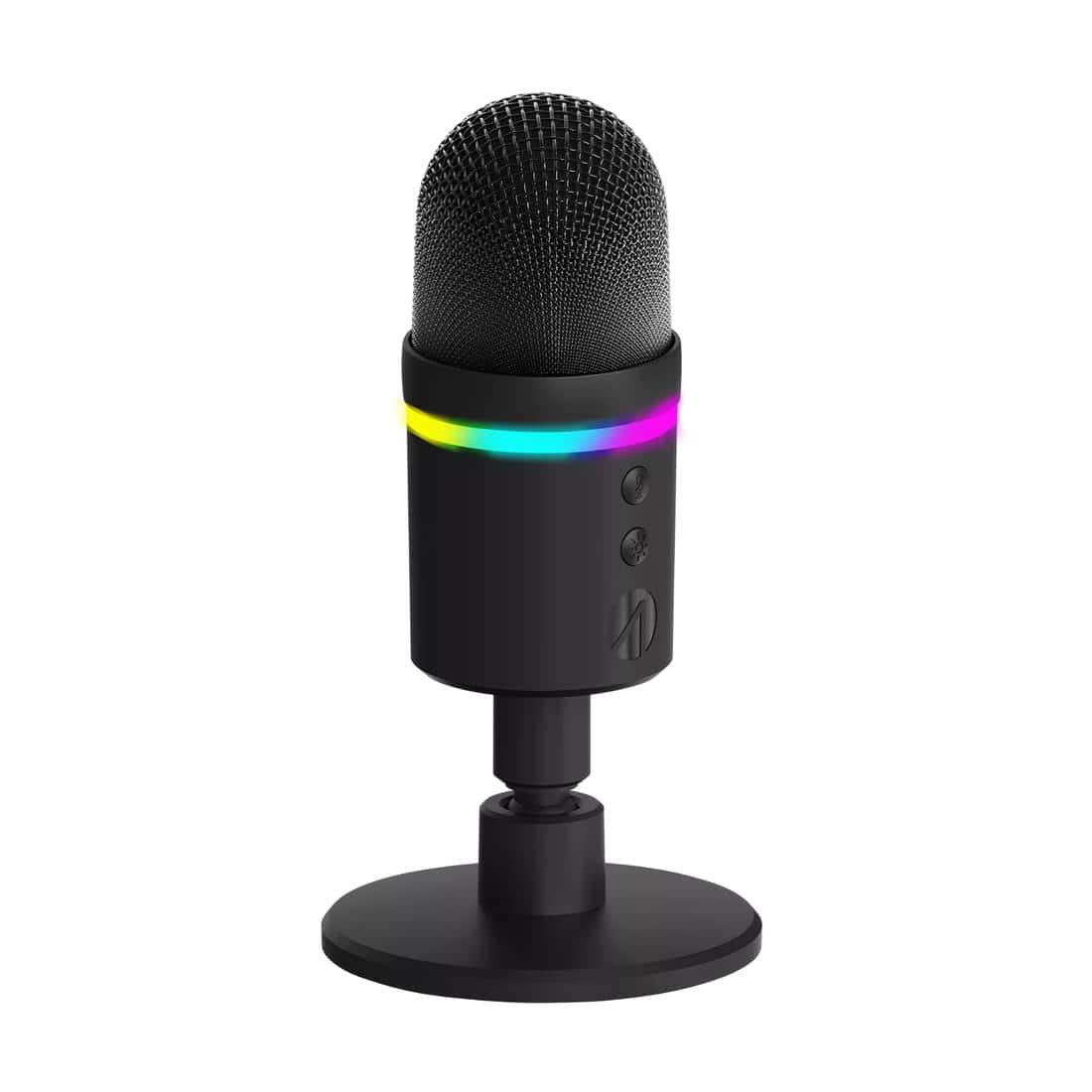 4Gamers - Light Up Streaming Microphone - Black