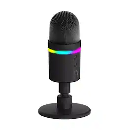 4Gamers - Light Up Streaming Microphone - Black