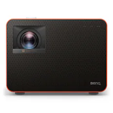 Front. BenQ - X3100i 4K HDR 4LED DLP Smart Gaming Projector - White.