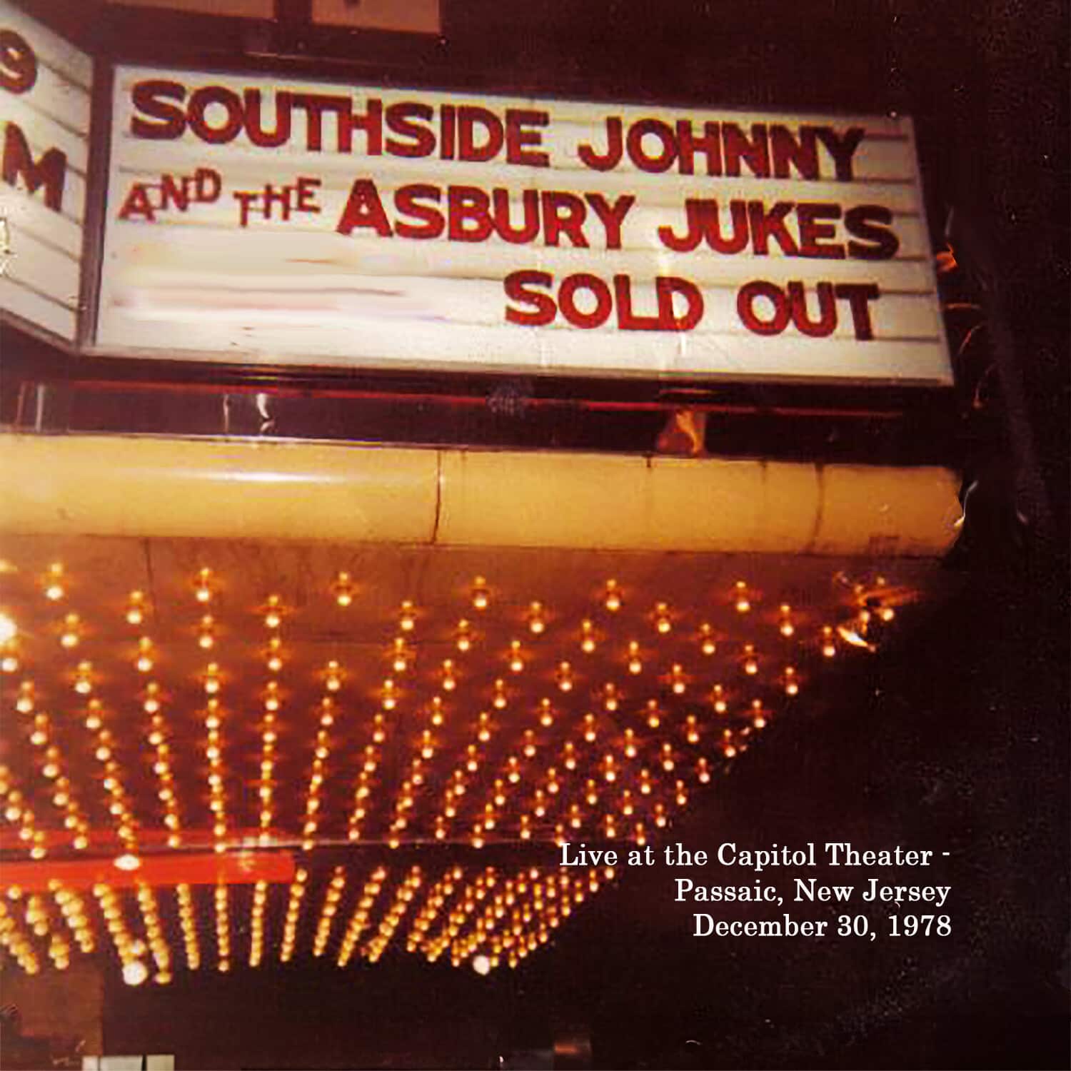 Southside Johnny and the Asbury Jukes - Live at the Capitol Theater - December 30, 1978 - Yellow  - VINYL LP