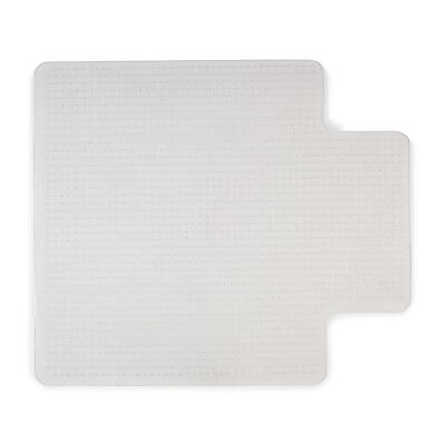 Staples - Carpet Chair Mat with Lip, 45" x 53'', Medium-Pile, (20236-CC) - Clear