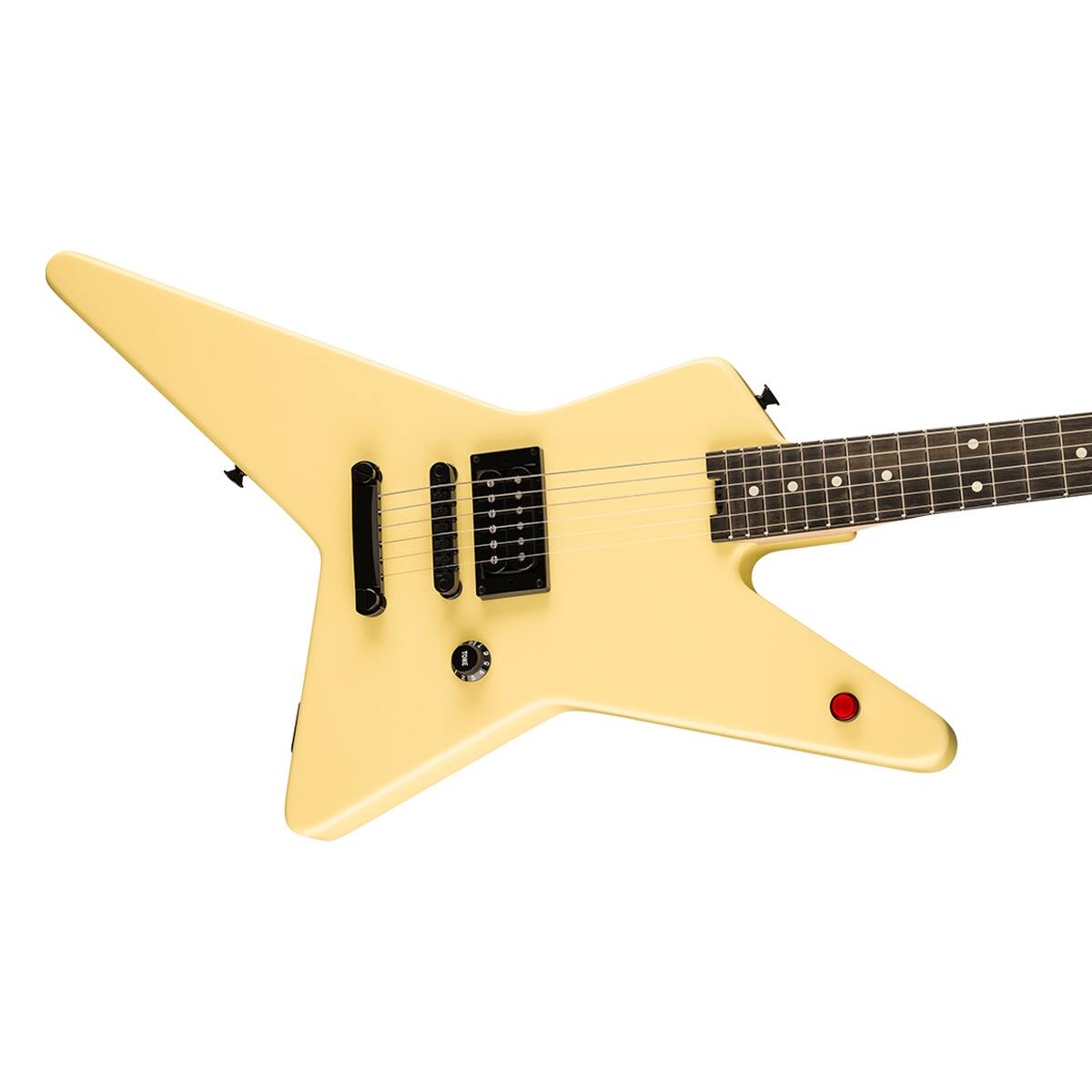 Alt View 3. EVH - EVH Limited-Edition Star TOM Electric Guitar, Vintage White.