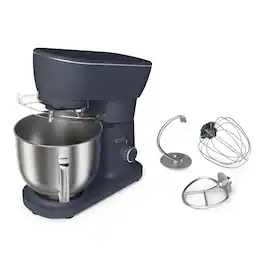Bella - STIR 5.3-qt. Tilt-Head Stand Mixer - Denim