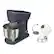 Front. Bella - STIR 5.3-qt. Tilt-Head Stand Mixer - Denim.