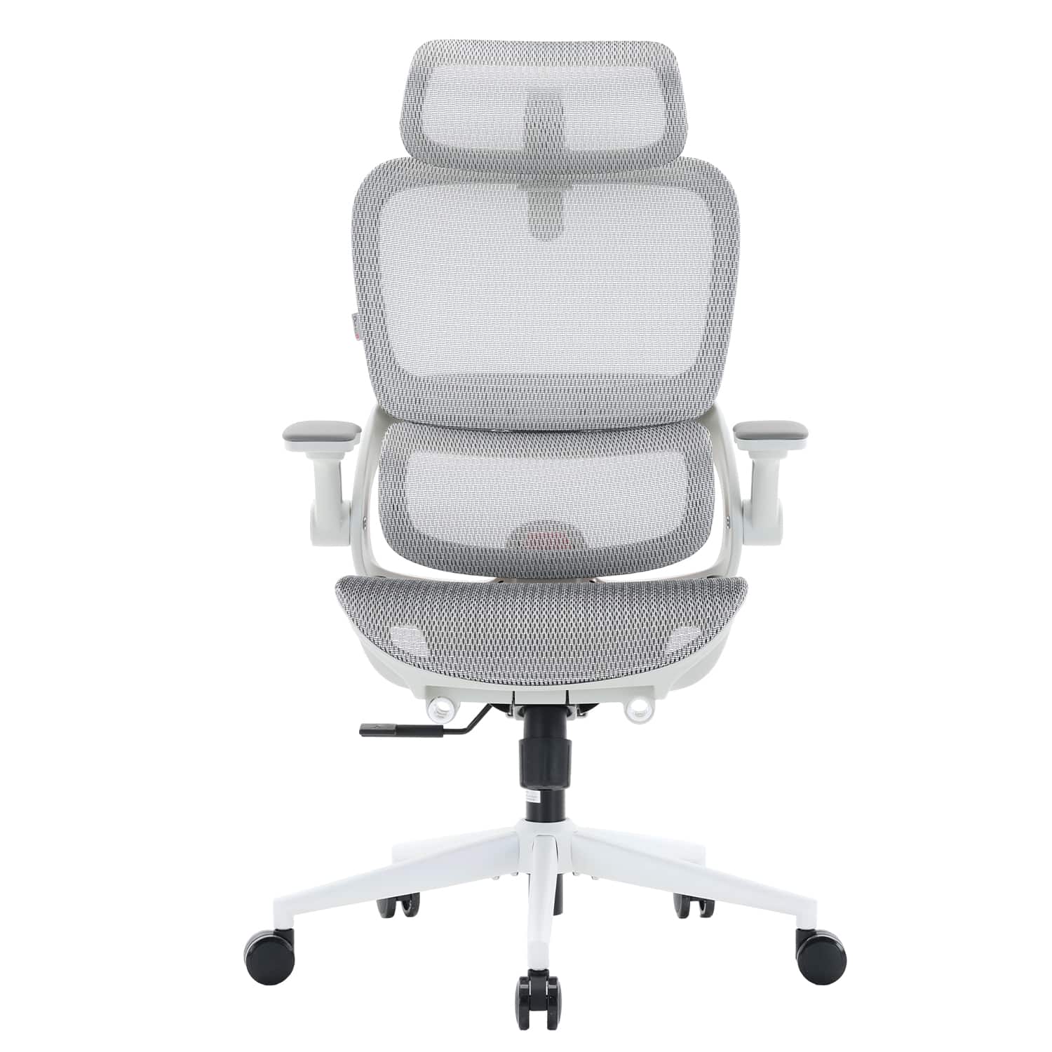 SIHOO - B100 Pro Ergonomic Office Chair, Desk Chair With Adaptive Elastic Lumbar Support, 3D Ultra-Wide Headrest, 4D Arms - White