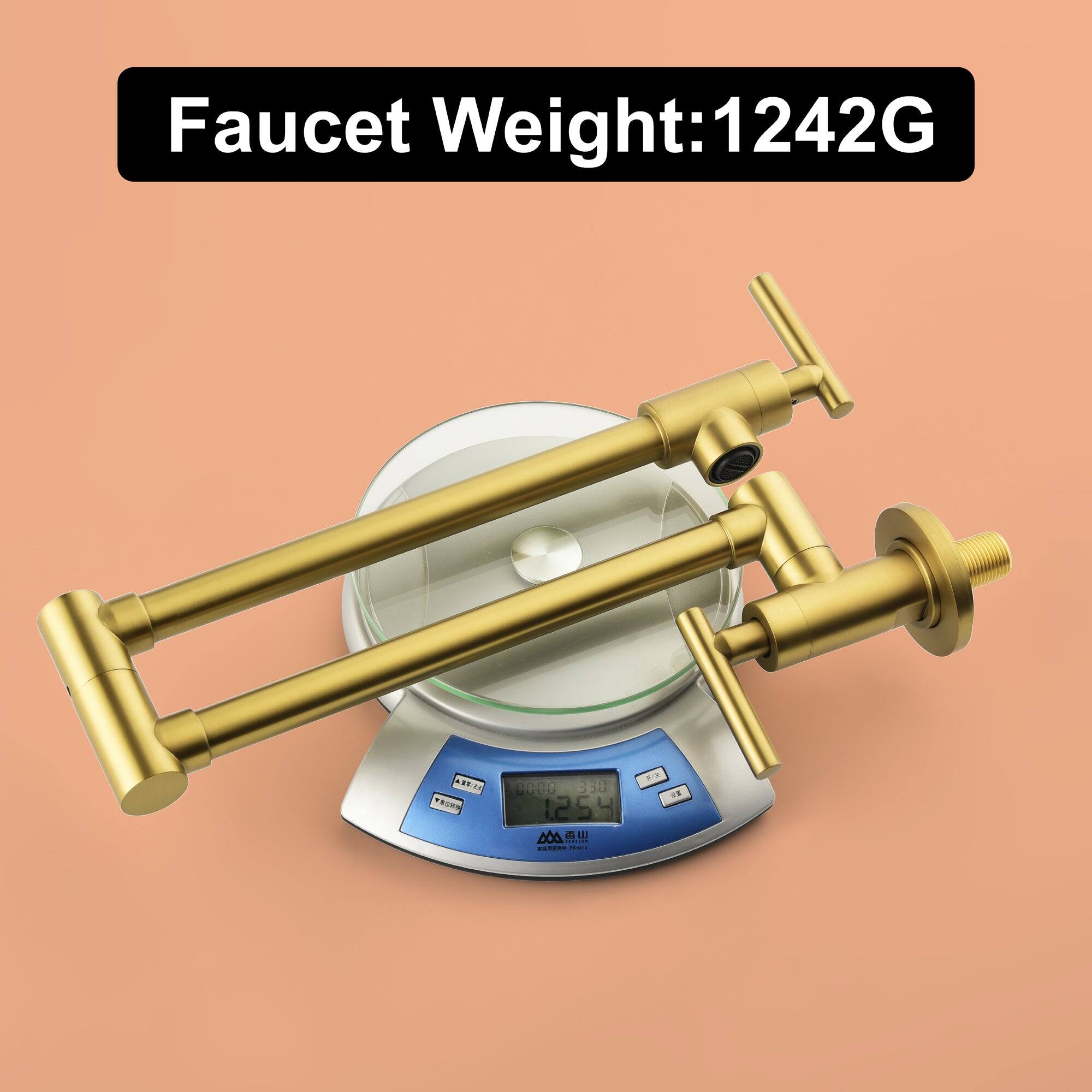 Faucet Weight: 1242G