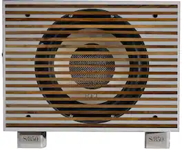 REL - S850 Premium Grille White - Wood