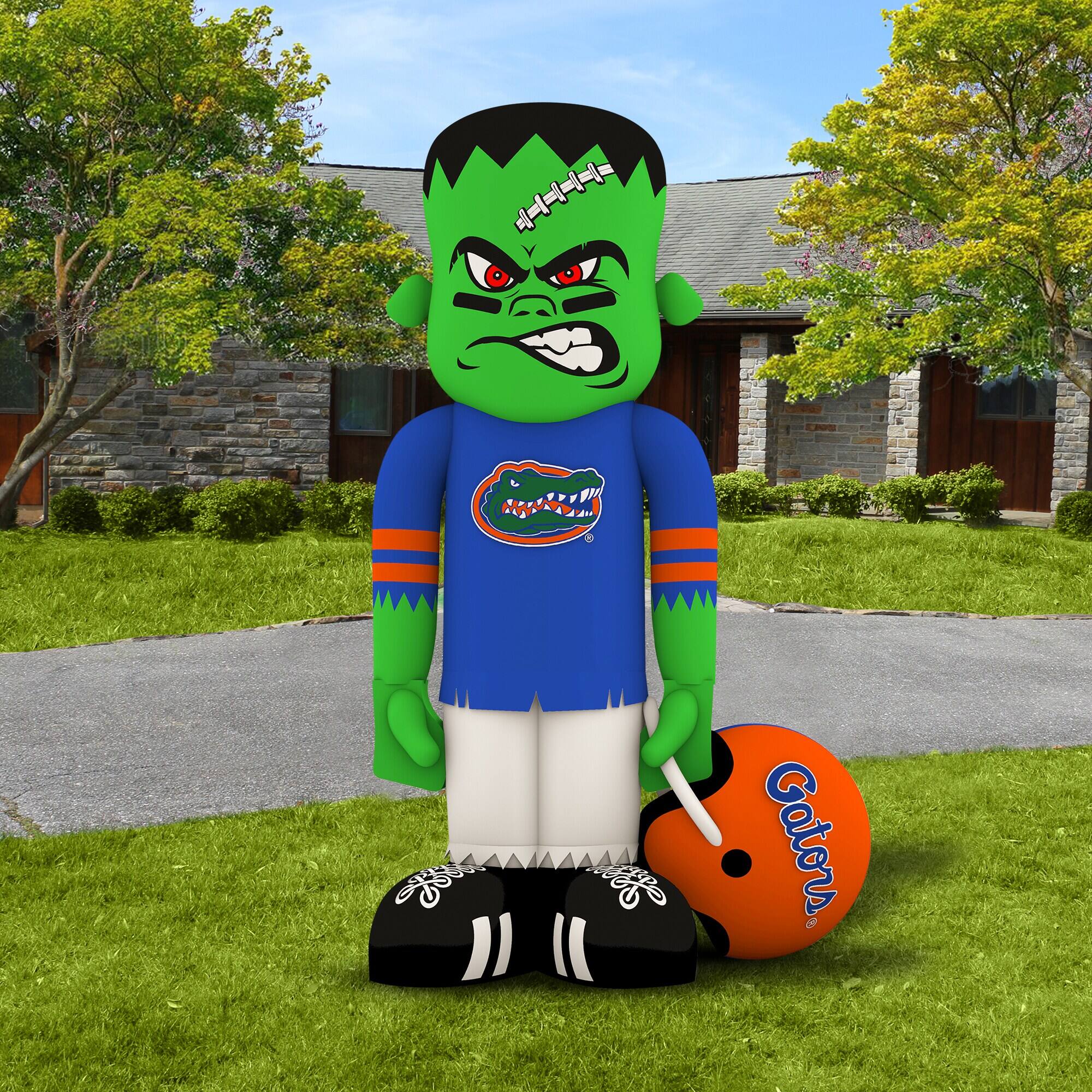 Alt View 3. Sporticulture - Florida Gators Halloween Lawn Inflatable Steinbacker - Multicolor.
