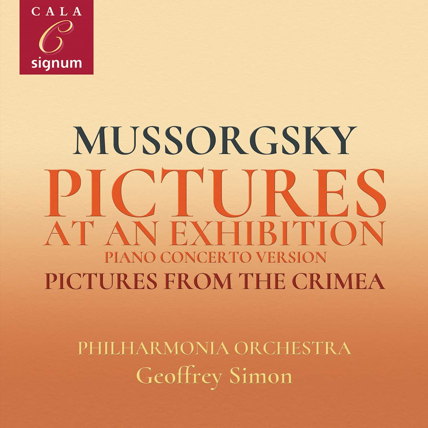 Philharmonia Orchestra  Ungar  Simon - Pictures at An Exhibition  - COMPACT DISCS