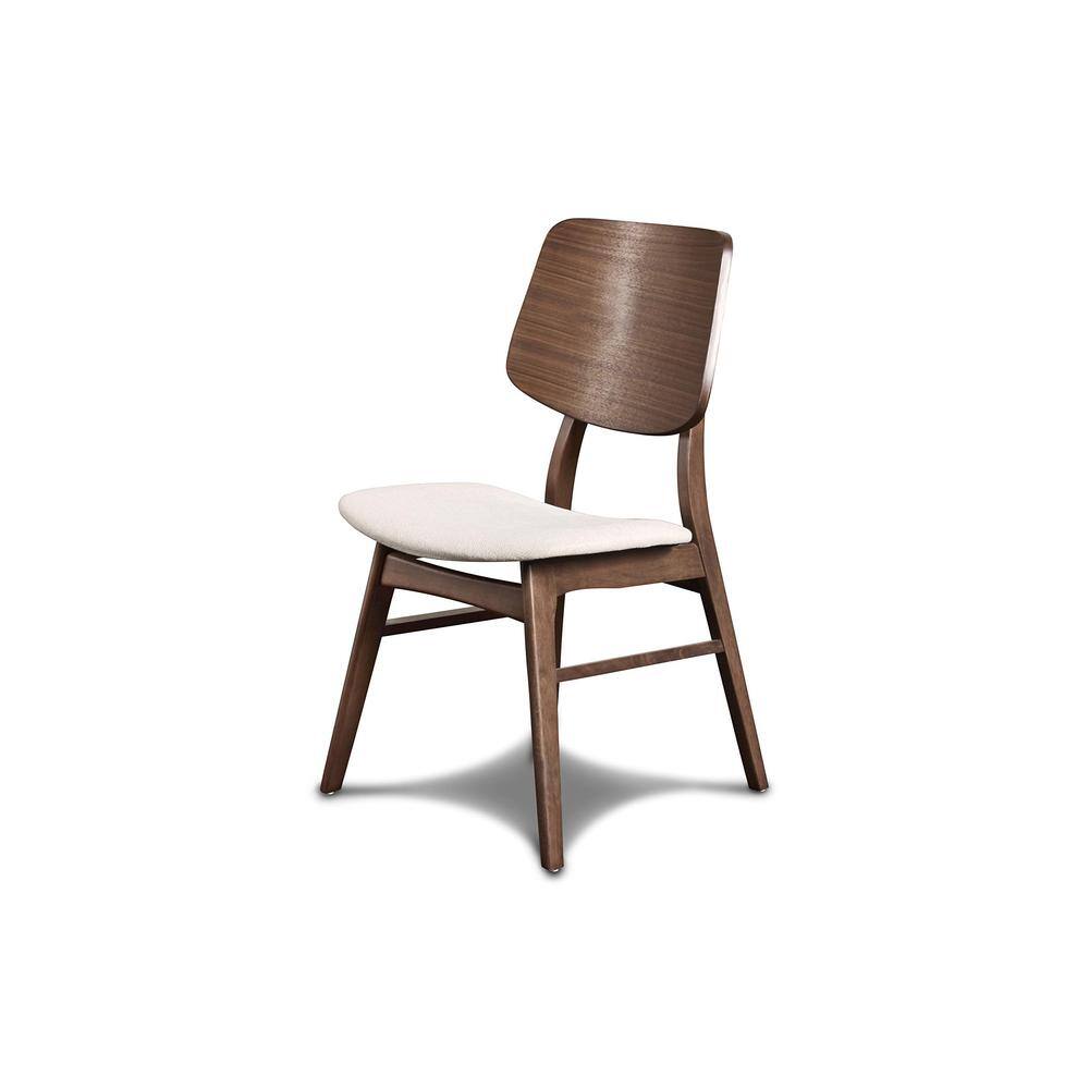 Alt View 1. New Classic Furniture - Oscar Walnut Solid Wood Dining Chair (Set of 6) - Brown.